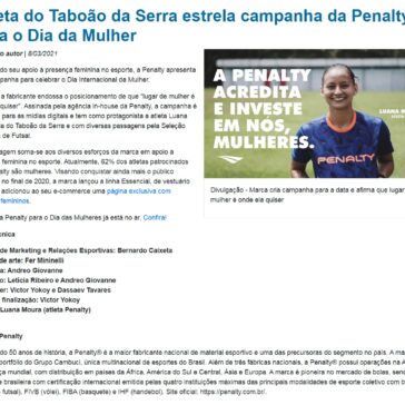 Atleta do futsal de Taboão da Serra é destaque em novo comercial da Penalty- Jornal na Net