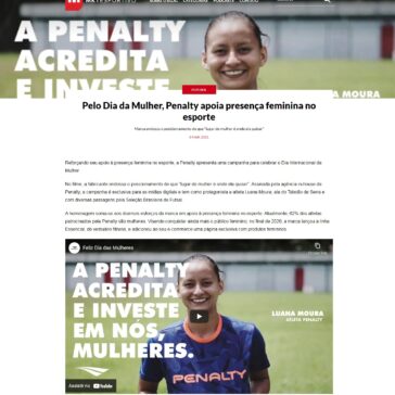 Pelo Dia da Mulher, Penalty apoia presença feminina no esporte- Marketing Esportivo