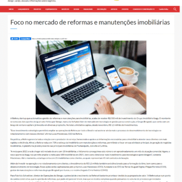 Foco no mercado de reformas e manutenções imobiliárias – Corporativa Comunicação