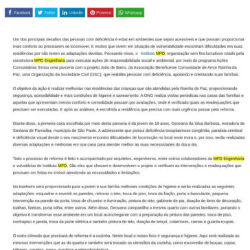 Projeto reforma casa e realiza acessibilidade para jovem com deficiência – Diário  Santa Bárbara D’Oeste