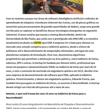 Antonio Intini: `Inovação é o nosso diferencial` – Panorama Mercantil – ResumoCast