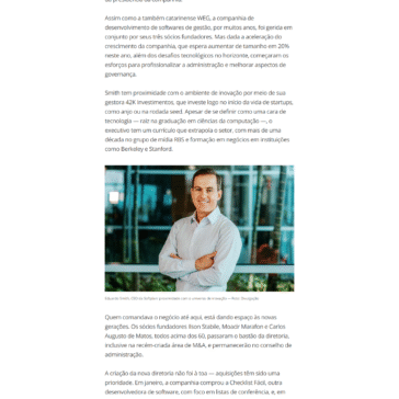 Na Softplan, o primeiro CEO em três décadas de operação – Pipeline Valor Econômico
