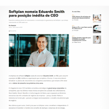 Softplan nomeia Eduardo Smith para posição inédita de CEO – It Fórum