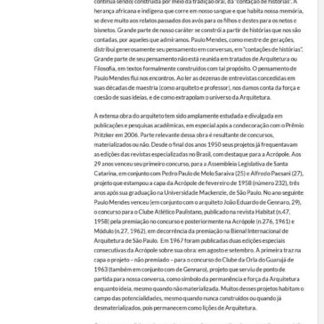 Paulo Mendes da rocha: sobre concursos e memórias – Concursosdeprojeto.org