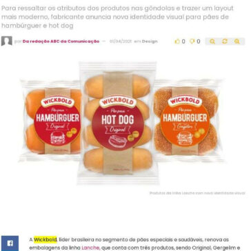 Wickbold renova embalagens da linha Lanche – Abc da Comunicação