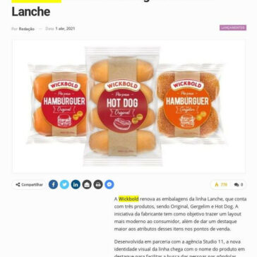 Wickbold renova embalagens da linha Lanche – Newtrade