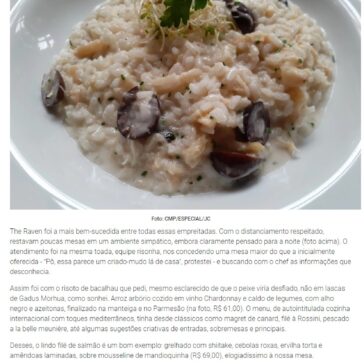 Depois do recessopandêmico, o Raven – Jornal do Comércio