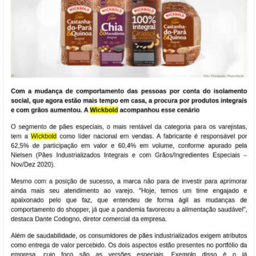 Líder em pães especiais tem portfólio alinhado às novas tendências de consumo – Food Innovation