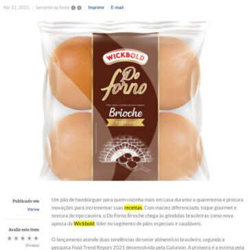 Wickbold lança pão de hambúrguer sabor Brioche – Folha do ABC