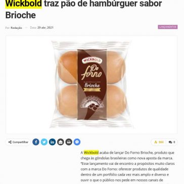 Wickbold traz pão de hambúrguer sabor Brioche – Newtrade
