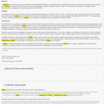 Singer do Brasil tem presentes ideais para mães empreendedoras – Textilia