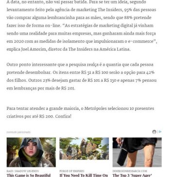 Dia das Mães: 10 dicas de presentes criativos por até R$ 200 – Metrópoles