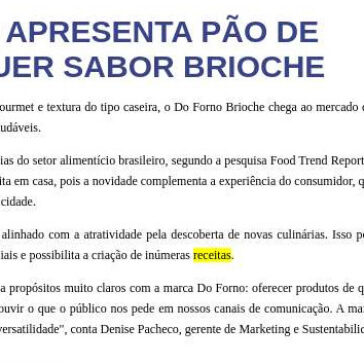 Wickbold apresenta pão de hambúrguer sabor Brioche – Revista FiB