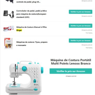 30 Máquina De Costura mais qualificados 2021 – Giro na TV