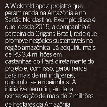 A Wickbold apoia projetos que… – Correio Popular