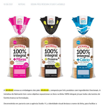 Wickbold renova embalagens de pães funcionais – EmbalagemMarca