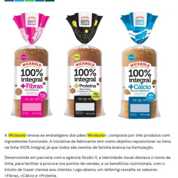 Wickbold renova embalagens de pães funcionais – News Quimiweb