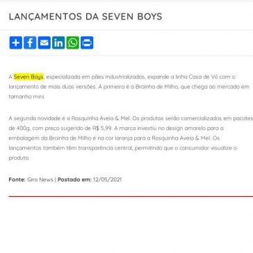 Lançamentos da Seven Boys – ABIMAPI
