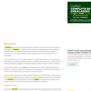 Wickbold renova embalagens de pães funcionais exclusivos do mercado – Clube da Embalagem