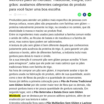 Melhores pães do mercado: Tradicional, integral, com grãos: avaliamos diferentes categorias do produto para você fazer uma boa escolha – Central de Notícias