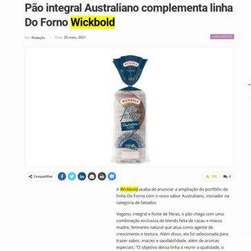 Pão integral Australiano complementa linha Do Forno Wickbold – Newtrade