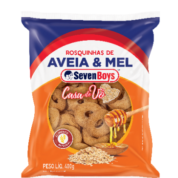 Broinha de Milho e Rosquinha Integral são os lançamentos da Seven Boys