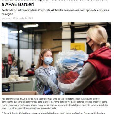 Bazar Solidário Alphaville acontece em benefício a APAE Barueri – Revista Vero