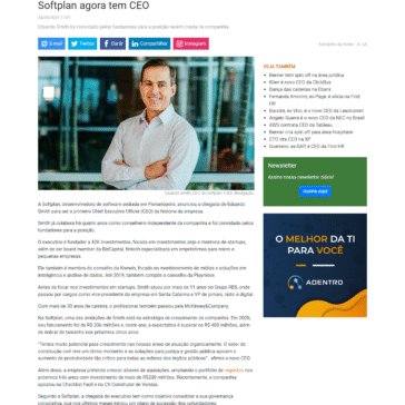 Softplan agora tem CEO – Baguete