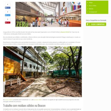 Beacon School é Sou Resíduo Zero em parceria com a Eccaplan Consultoria em Sustentabilidade – Sou Reziduo Zero