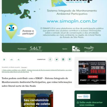 Plataforma conta com participação de usuários para construir banco de dados ambiental – ECycle