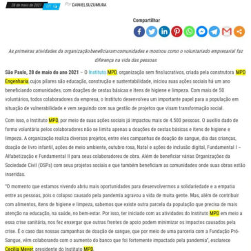 Ações sociais do Instituto MPD já impactaram mais de 4.500 pessoas em um ano – Jornal Dia Dia