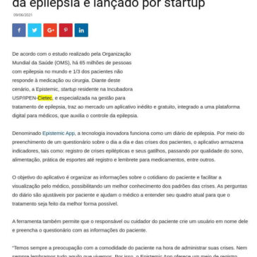 Aplicativo inédito que auxilia o controle da epilepsia é lançado por startup – Portal Hospitais Brasil