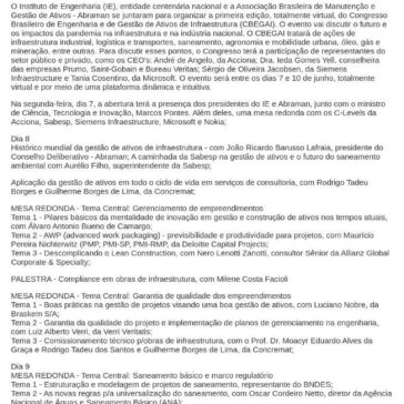 Infraestrutura e a indústria nacional serão temas centrais discutidos ao longo da primeira edição do CBEGAI – Sobre Isso
