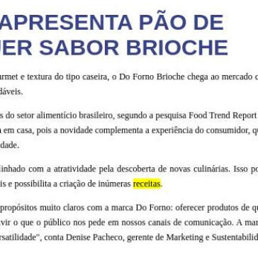 Wickbold apresenta pão de hambúrguer sabor Brioche – Revista FiB