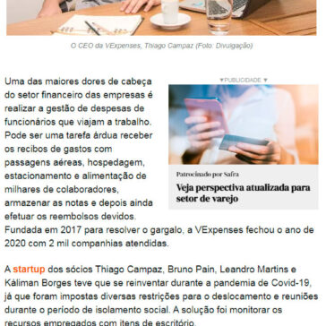 Startup de gestão de despesas se reinventa e cresce na pandemia – Pequenas Empresas Grandes Negócios