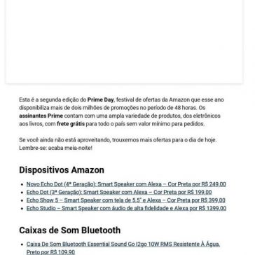 Segundo dia de Prime Day: ofertas de produtos Amazon, eletrônicos e muito mais – GizModo Brasil
