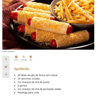 Cachorro-quente assado – Nossa – UOL