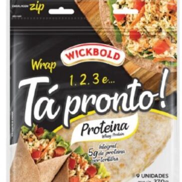 Wickbold lança wrap de proteína com whey protein na formulação