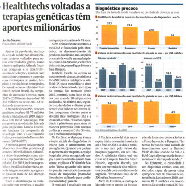 Healthtechs voltadas a terapias genéticas têm aportes milionários – Valor Econômico