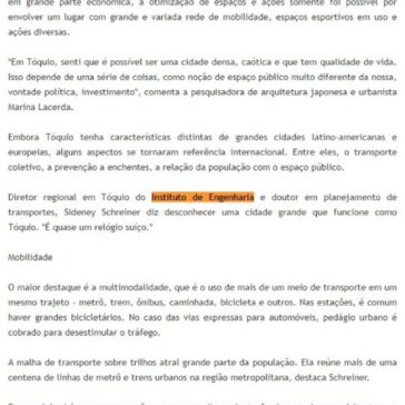 Como Tóquio pode inspirar cidades do Brasil – Correio do Papagaio