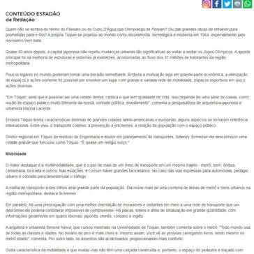 Como Tóquio pode inspirar cidades do Brasil – HNT