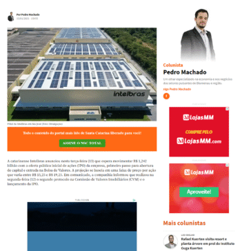 Catarinense Intelbras espera movimentar R$ 1,24 bilhão com IPO na Bolsa de Valores – NSC Total