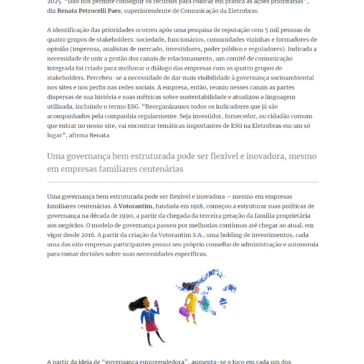 A boa governança – ABERJE