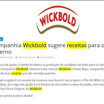 Companhia Wickbold sugere receitas para o inverno – Gastromania