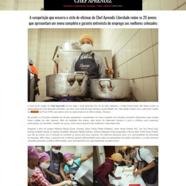 Hotel Grand Hyatt São Paulo recebe a final da 8ª edição do Chef Aprendiz – Elite Magazine