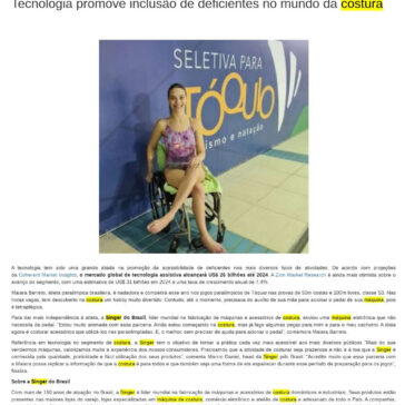Tecnologia promove inclusão de deficientes no mundo da costura – Jornal A Voz do Paraná