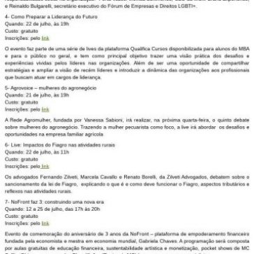 Confira 26 eventos online para empreendedores que acontecem nesta semana – Paraíba Total