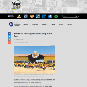Trama é a nova agência dos Amigos do Bem – Jornal da Comunicação Corporativa
