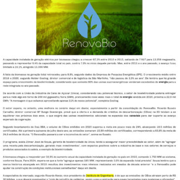 RenovaBio impulsiona a cogeração – UDOP