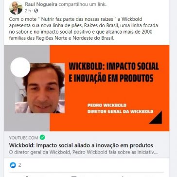Wickbold: Impacto social aliado a inovação em produtos – Facebook – Grandes Nomes da Propaganda
